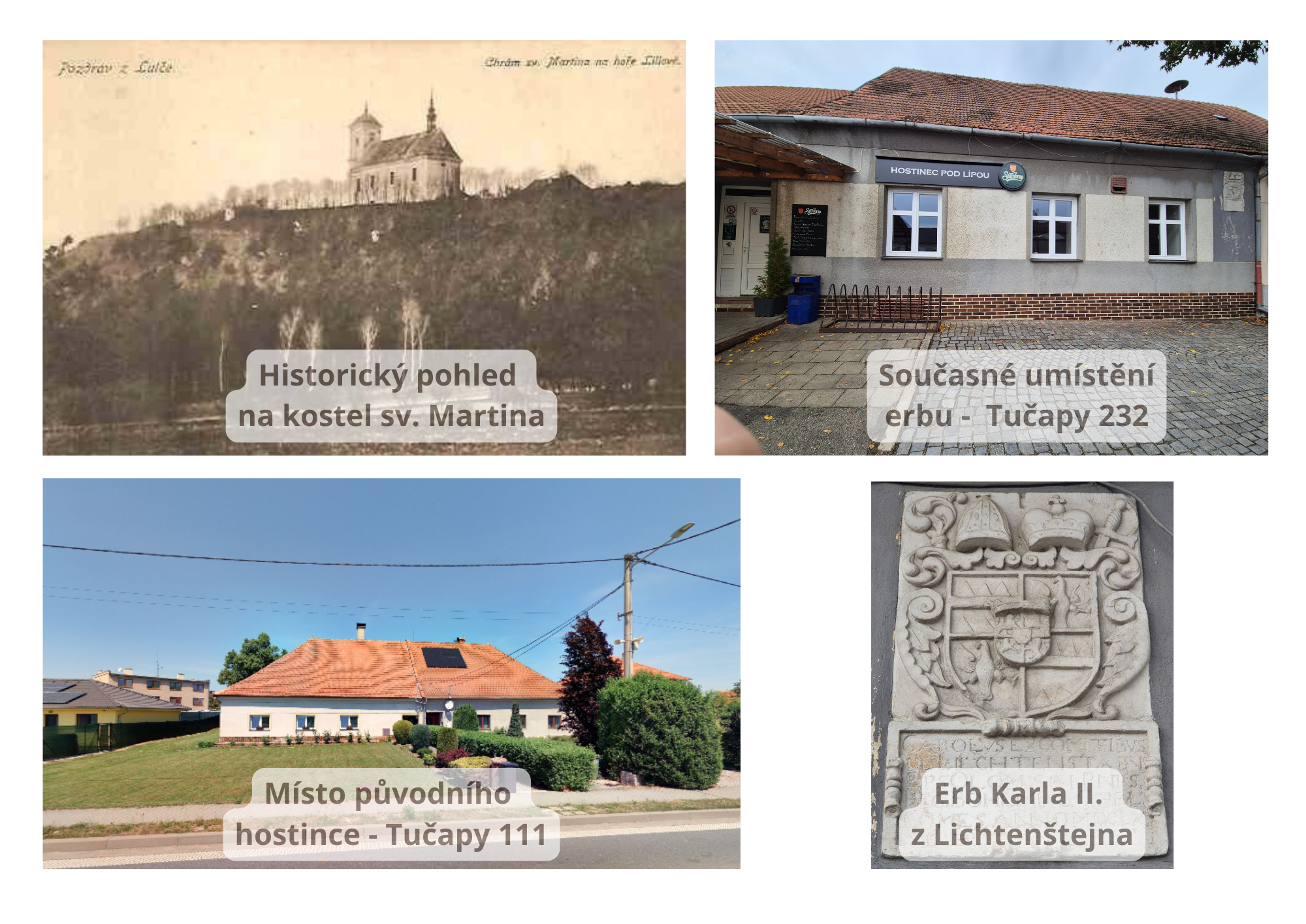 Tučapy a Svatý Kopeček u Olomouce